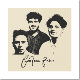 cocteau twins retro Posters and Art